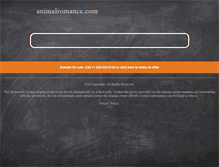 Tablet Screenshot of mail.animalromance.com